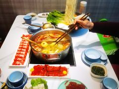 骨汤虫草花锅底-许府牛火锅(信义坊总店)