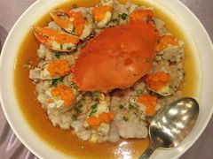 和乐蟹蒸手剁肉饼-广州文华东方酒店·江-由辉师傅主理