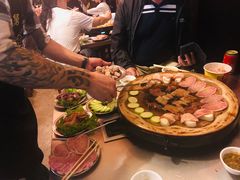 -老姐石板烧烤+铜炭火锅(总店)