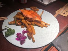 梭子蟹炒年糕-章吴记喜瑞餐厅(东东城店)