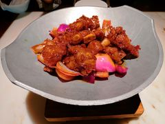 蒜香蜜汁排骨-绿茶餐厅(深圳龙华天虹购物中心店)