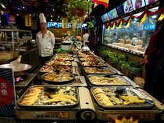 自助取餐区-盐汪子杂鱼馆(大港店)