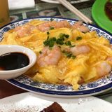 味道没有失望，腐乳空心菜、虾仁滑蛋