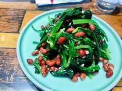 果仁菠菜-金谷园饺子·烧烤(人大总店)