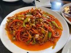 鱼香肉丝-清真宏玉祥黄门脸餐厅(华荫东里店)