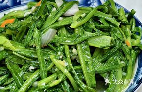 Stir-Fried Oil-maize with Garlic