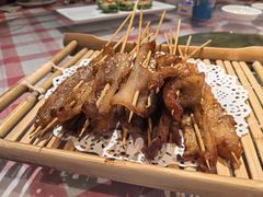 串烧猪颈肉-龙桥私厨·姜花菊花过桥鱼·顺德菜(容桂店)