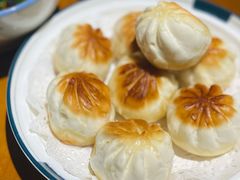 生煎包-廖师傅大蒜炒腊肉(袁家岭店)