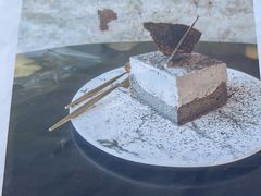 泼墨-巴斯克黑芝麻奶酪蛋糕-The Rug Cafe(王府中环店)