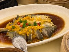 黄椒酱黄鱼蒸肉饼-泮溪酒家(荔枝湾店)