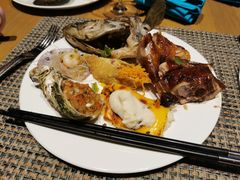 -海棠湾洲际-涛·海底餐厅·美人鱼·自助餐·海底隧道