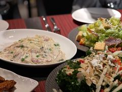松露意大利宽面配菌菇-WOLFGANG PUCK KITCHEN & BAR(迪士尼小镇店)