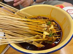-拈签一笑黄牛肉辣卤串串