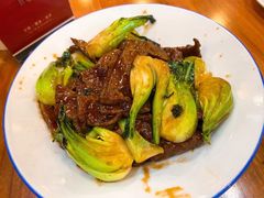 菜心炒猪肝-奎元馆.百年奎元.非遗传承(西湖边的解放路店)
