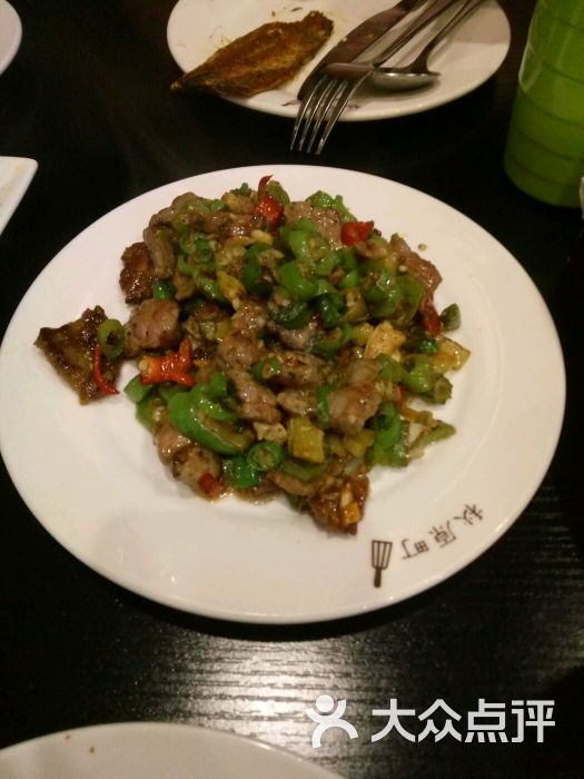 铁板小炒肉图片