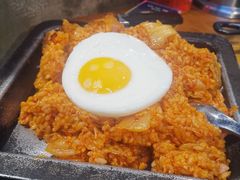 辣白菜炒饭-伍丁·烤牛肋(和平东桥店)