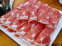 自卷羊上脑-義聚德·清真铜锅涮羊肉·烧烤(河东店)