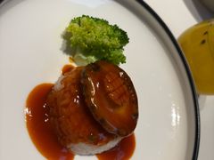 鲍鱼扣饭-竹雨堂创意中国菜(裕华店)