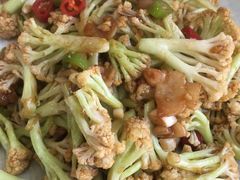 生炒有机菜花-高德海鲜舫(黄河南大街店)