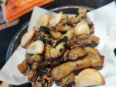 炸四季豆-探鱼·鲜青椒爽麻烤鱼(领展购物广场店)