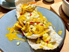 咖喱锅巴虾丸子-竹里馆·淮扬菜·功夫茶(老门东店)