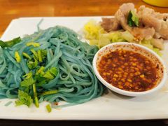 -蝶豆花蓝面条