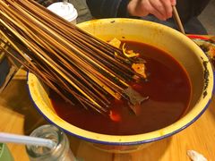 -拈签一笑黄牛肉辣卤串串