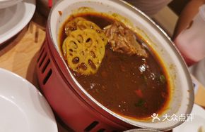 Spicy Pork Ribs Hot Pot