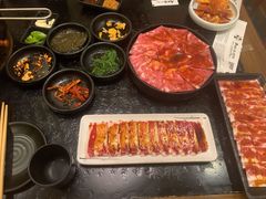 调味猪五花-九田家黑牛烤肉料理(珠江摩尔店)