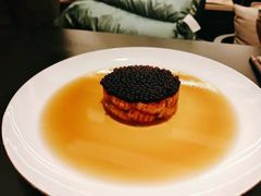 摩纳德黑醋鱼籽龙虾冻-甄御•海鲜新青岛菜(麦岛店)