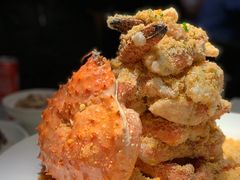 避风塘炒帝王蟹-鱼乐轩·俄罗斯海鲜直供餐厅(群力店)