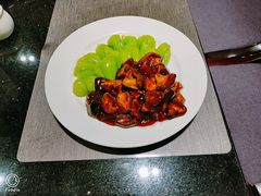 香菇扒油菜-金泽大酒店·卢塞恩餐厅·年夜饭春节连市