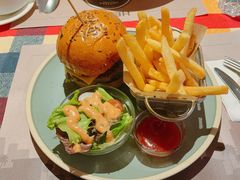 牛肉培根汉堡-遇见西木美式餐厅(体育路店)