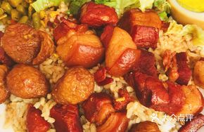 Four Treasure Braised Pork Rice