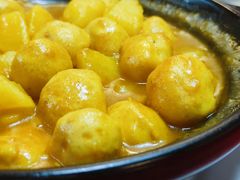 咖喱鱼丸炖土豆-清水湖度假村(罗浮山美食地标店)