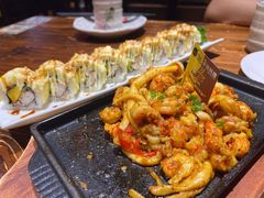 铁板销魂椒椒小龙虾-小川洋风料理(街道口店)