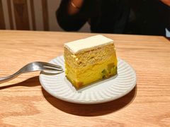 南瓜生蛋糕-啢啢茶寮(芳华横街店)