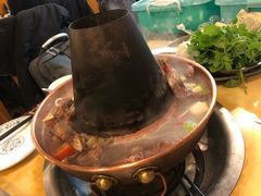 羊蝎子锅底-月圆火锅(宁海东路二店)
