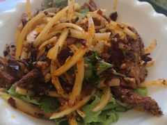 香辣牛肉-添福来墨鱼饺子 · 海鲜东北菜(大连星海·黄浦路店)