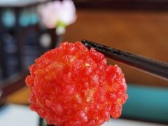 杨梅鳕鱼球-柳莺湖上·湖景餐厅·江南菜(西湖店)