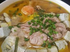 清蒸咸蛋目鱼臭豆腐猪脑-绍兴名菜馆(可乐路店)