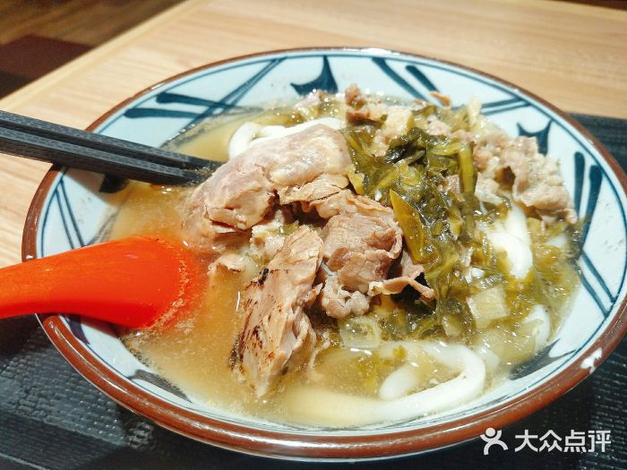 丸龜制面(武漢江漢路m 店)牛肉烏冬麵圖片