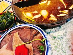 屠宰场鲜毛肚-鸿姐老火锅(花园路店)