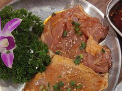 -明洞阿姨·韩式酱蟹烤肉·创意料理(三元桥店)