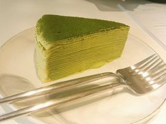 抹茶千层蛋糕-双风车咖啡馆 Twin Windmills(六道口店)