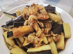 蛤蜊肉拌茄子-华春餐馆(鱼山路店)