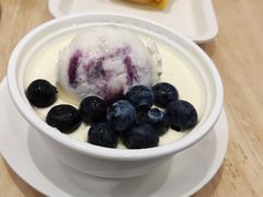 蓝莓梦幻雪双皮奶-满记甜品(加州阳光开元广场店)