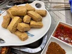 双椒臭豆腐-张记老友聚张小串烧烤夜市