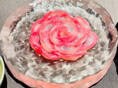 名花倾国河豚刺身-肆月河豚·新淮扬菜·烤鸭(中关村店)