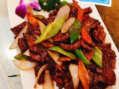 四绝菜之肝腰双拼-宝发园名菜馆